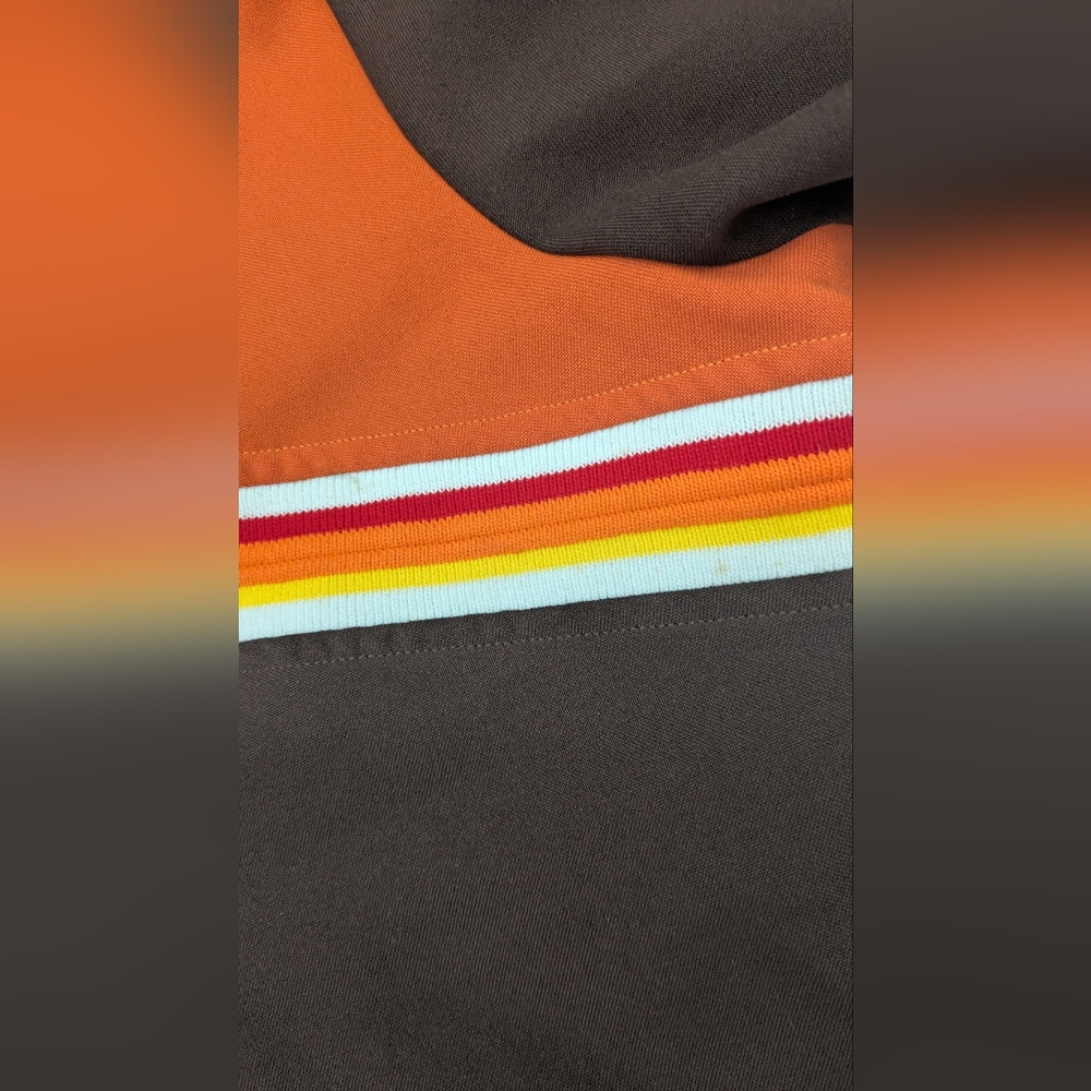 90s Tag Rag Striped Retro Zip Front Shacket - Picture 5 of 11